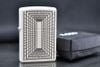 Zippo Mỹ chính hãng thiết kế hình hộp 3D Lines Boxed Design Z290