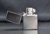 Zippo chính hãng trắng bạc xước Z11