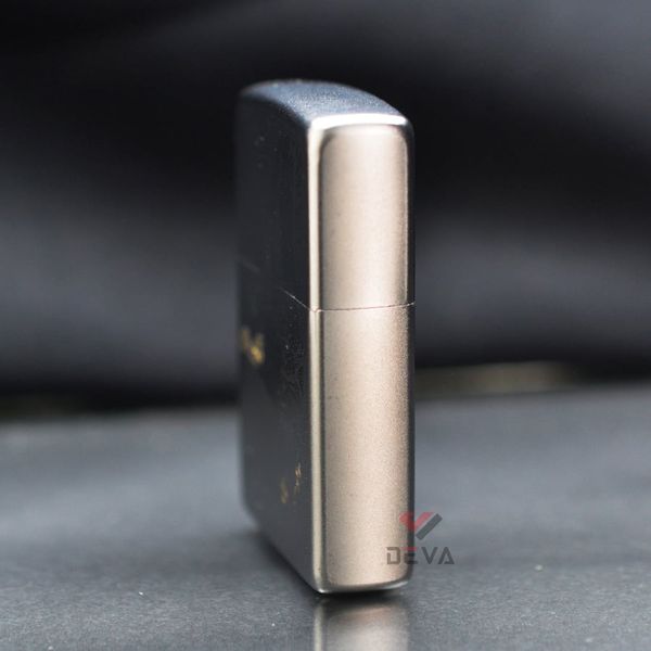 Zippo Mạ Satin Khắc Hình Đại Bàng Cách Điệu Eagle Z41