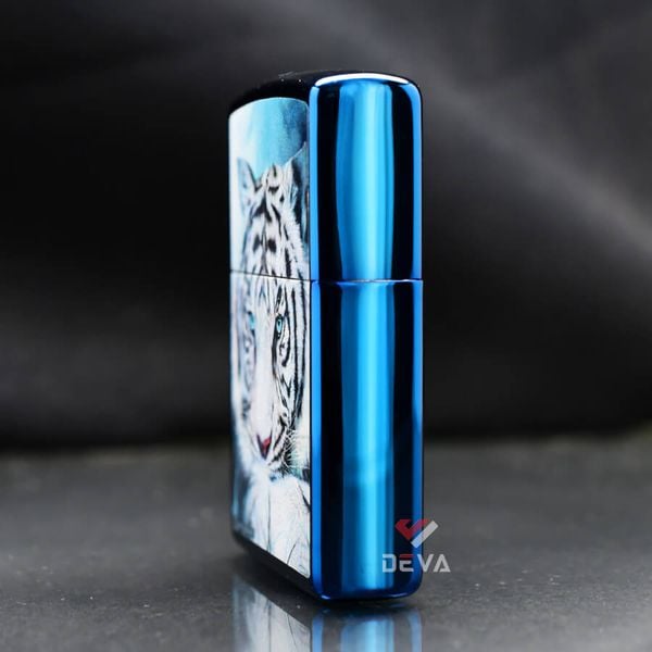 Zippo Tác Phẩm Bạch Hổ Của Carol Cavalaris Z107
