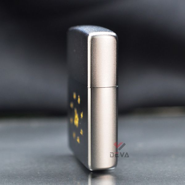 Zippo Mạ Satin Khắc Vòng Tròn Lửa Z47