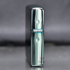 Zippo Mỹ xanh bóng chameleon ZT50