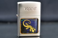 Zippo Bạc Ốp Emblem Đổi Màu Theo Nhiệt Độ ZN360