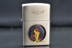 Zippo Bạc Ốp Emblem Đổi Màu Theo Nhiệt Độ ZN360