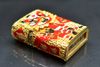 Zippo Bọc Lưới Vàng Ốp Chủ Đề Múa Lân ZN377