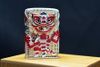 Zippo Bọc Lưới Vàng Ốp Chủ Đề Múa Lân ZN377
