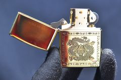 Zippo Khắc CNC Rồng Thần Việt Nam ZK165