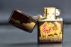 Zippo Sơn Mài In Chủ Đề Trâu Vàng ZN368