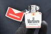 Zippo xuất Nhật Sơn Trắng In Chủ Đề Marlboro ZN355