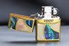 Zippo Vòng Xoáy Khảm Trai ZN381
