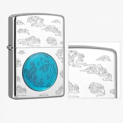 Zippo năm con rồng 2024 châu á bản giới hạn Z114