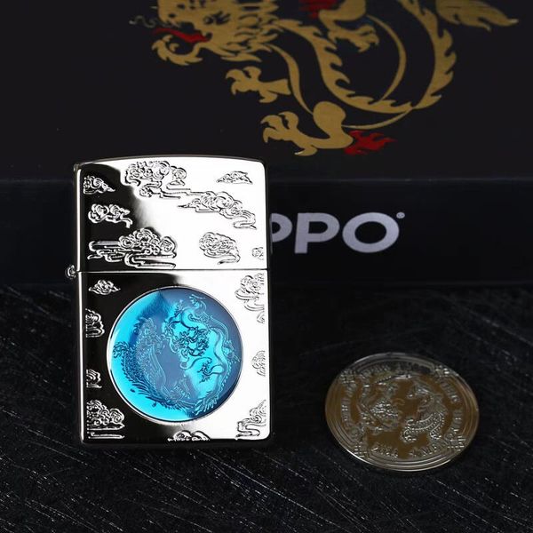Zippo năm con rồng 2024 châu á bản giới hạn Z114