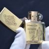 Zippo Nhật chính hãng khắc hình cha con limited ZN107