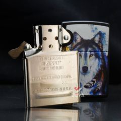 Zippo Chủ Đề Tác Phẩm Chó Sói Của Lindsay Kivi Z96