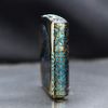 Zippo Armor Màu Đồng Cháy Khắc Chìm Cá Chép May Mắn ZN211