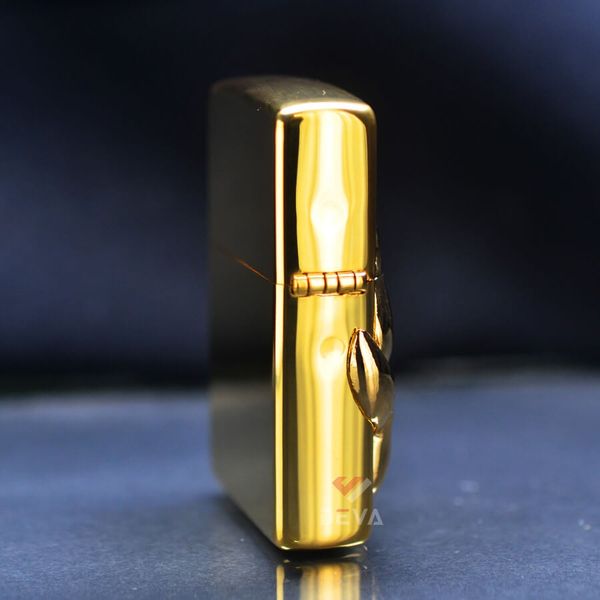 Zippo Ốp Emblem Cửu Vĩ Hồ Ly ZN204