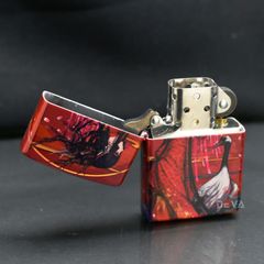 Zippo Hộp Mica Sơn Chủ Đề Hoạt Hình Cô Gái Mặc Hán Phục ZN124