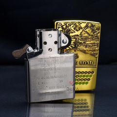 Zippo Khắc Chủ Đề Hành Trình Trên Con Đường Route 66 ZN132
