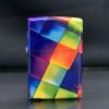 Zippo Hộp Mica Sơn Chủ Đề Lập Phương Đa Sắc ZN136