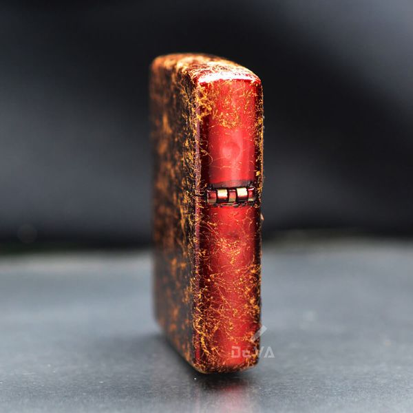 Zippo Ốp Emblem Khắc Nổi Hình Rồng Cầm Châu ZN225