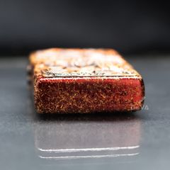 Zippo Ốp Emblem Khắc Nổi Hình Rồng Cầm Châu ZN225