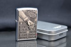 Zippo ốp Emblem trò chơi xổ số Bingo Z378