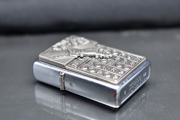 Zippo ốp Emblem trò chơi xổ số Bingo Z378