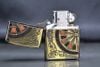 Bật lửa zippo hình bàn quay Roulette ốp gỗ Z25