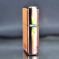 Zippo ốp gỗ Gụ khắc lá Phong woodchuck leaves Z279
