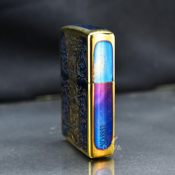 Zippo Đồng Cháy Khắc Nổi Hoa Văn Camel Chìm ZN304