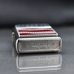 Zippo Emblem Quốc Kỳ Mỹ Diamond Plate Flag Z122