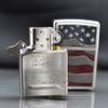 Zippo Emblem Quốc Kỳ Mỹ Diamond Plate Flag Z122
