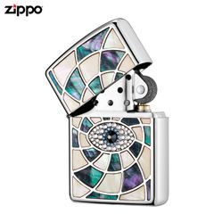 Zippo quà tặng tình nhân khảm trai ZN291