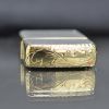 Zippo Replica 1941 mạ bạc viền vàng hoa văn Z241