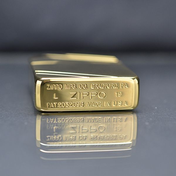 Zippo replica 1941 mạ vàng sọc chéo bản giới hạn ZN294