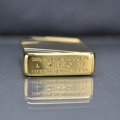 Zippo replica 1941 mạ vàng sọc chéo bản giới hạn ZN294