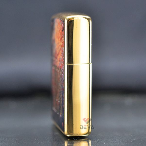 Zippo Mỹ chính hãng chủ đề mô phỏng Rusty Plate Design Z280