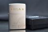 Zippo Mạ Satin Khắc Hình Đại Bàng Mỹ ZK63