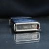Zippo Slim Vân Trơn Xước Màu Bạc Z154