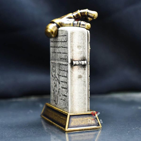 Set Zippo Chủ Đề Con Rối Với Ngăn Rỗng Trái Tim ZN296