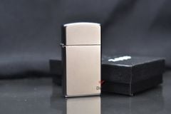 Zippo Slim satin trắng ZT13