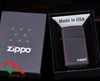 Zippo Slim sơn đen Z212