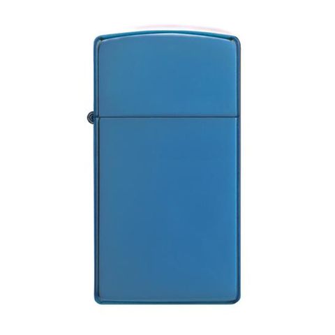 Zippo Slim xanh bóng Z155