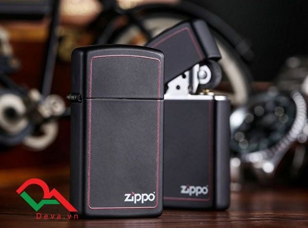 Zippo Slim sơn đen ZT51