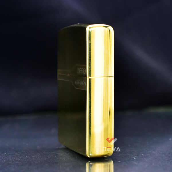 Zippo Vàng Trơn Số Giới Hạn Smooth Gold Plate ZN131