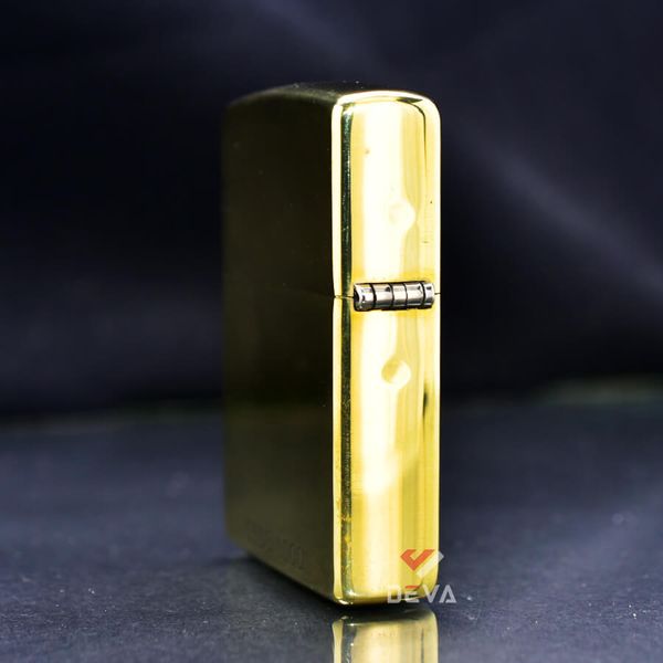 Zippo Vàng Trơn Số Giới Hạn Smooth Gold Plate ZN131