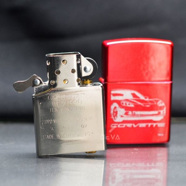Zippo Sơn Chủ Đề Hãng Xe Chevrolet Chevy Corvette Z65