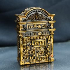 Zippo Ốp Vỏ Dày Chủ Đề Ma Đô Thành Phố Thượng Hải ZN332