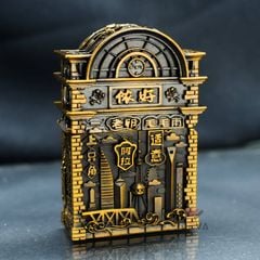 Zippo Ốp Vỏ Dày Chủ Đề Ma Đô Thành Phố Thượng Hải ZN332