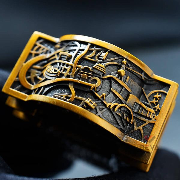 Zippo Ốp Vỏ Dày Chủ Đề Ma Đô Thành Phố Thượng Hải ZN332